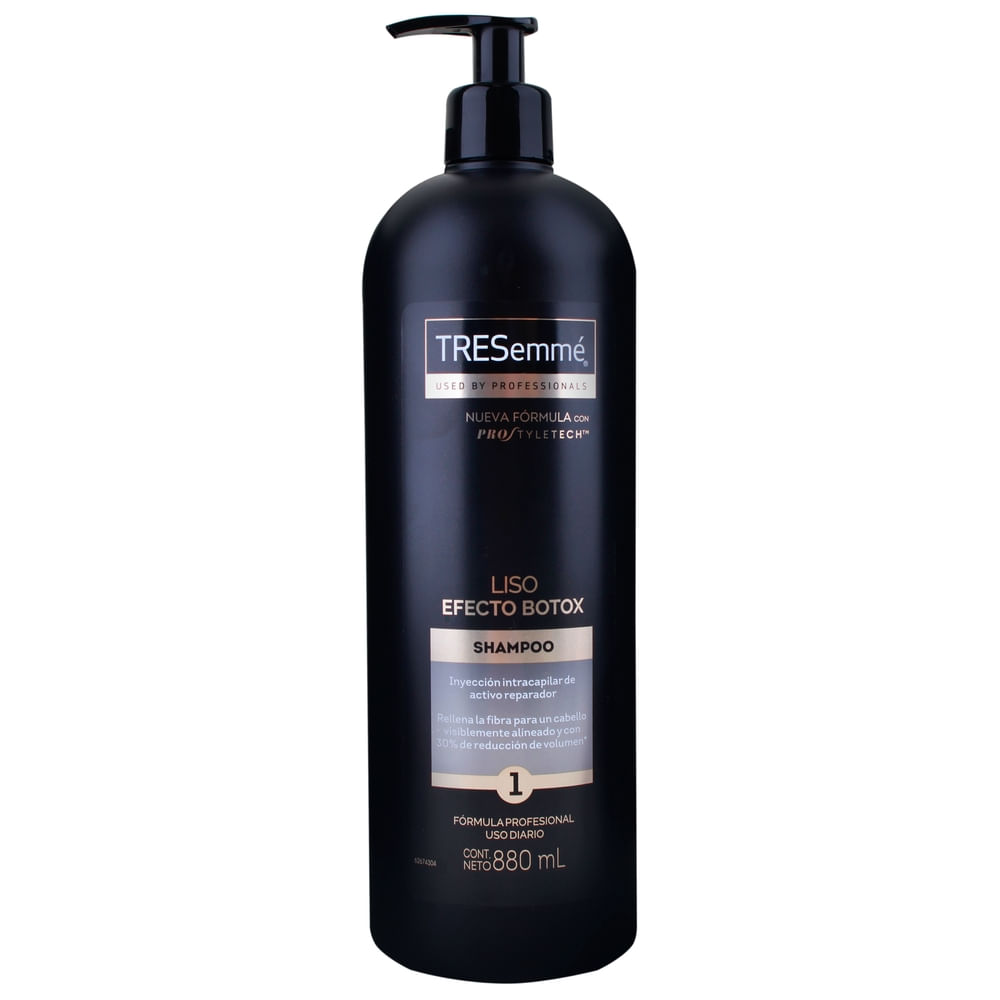 Shampoo Acondicionador Tresemme Liso Keratina Ingredientes Champu
