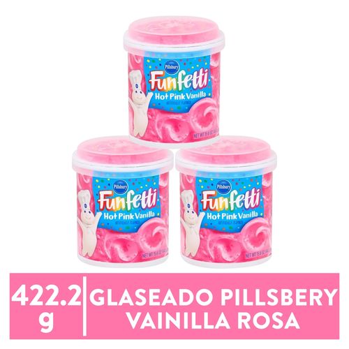 Pullsbery Glaseado Vainillarosa442.2gr