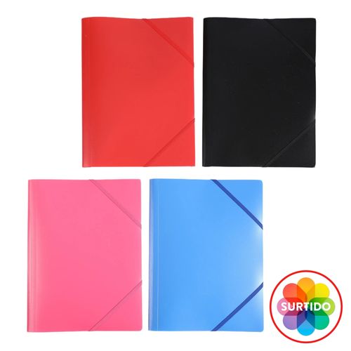 Folder con elástico Pen Gear, tamaño A4 surtido