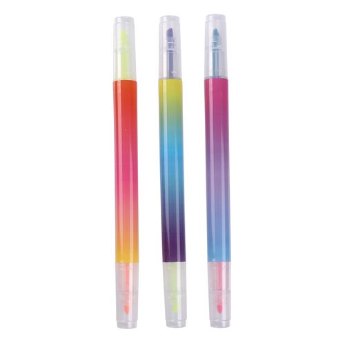 Resaltadores Pen Gear colores surtido, set -3 pzas