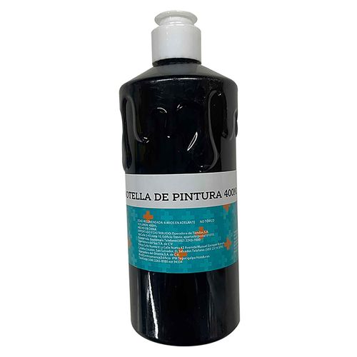 Botella de pintura Pen Gear, color negro -400ml