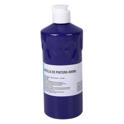Botella de pintura Pen Gear, color azul -400ml