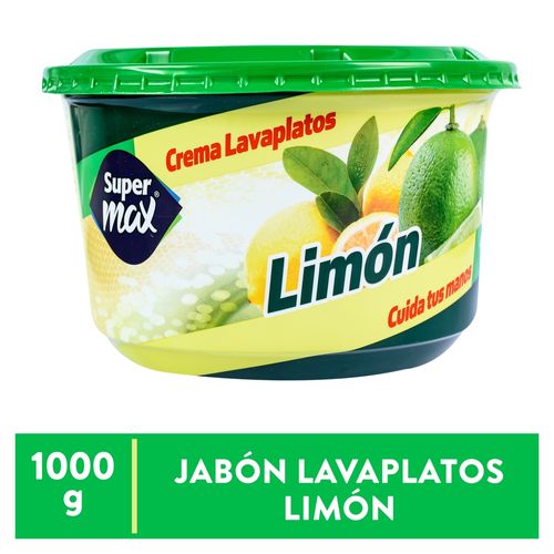 Lavaplatos Supermax Limon -1000gr