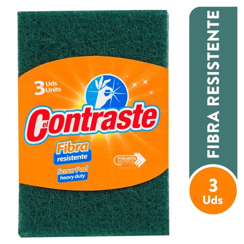 3 Pack Fibra El Contraste Resistente