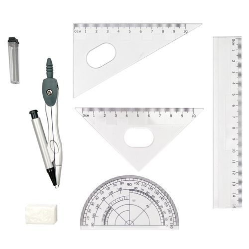 Set Geometría Pen&Gear  - 7pz