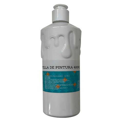 Botella de pintura Pen Gear, color blanco -400ml