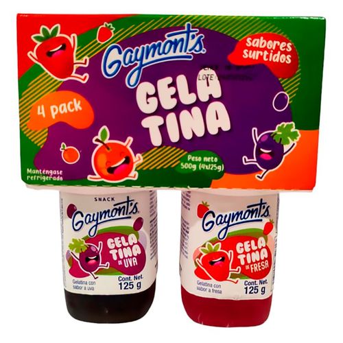 Gelatina Gaymont 500gr 4pack