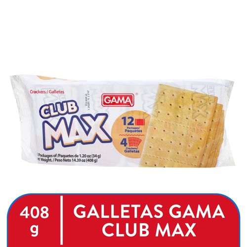 Galleta Sal Gama Club Max - 12 g