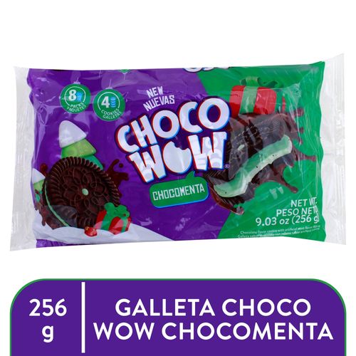 Galleta Chocowow Navidad Rellena 370gr