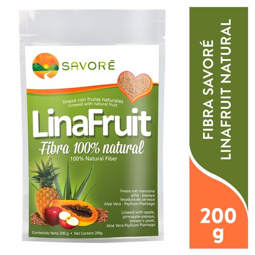 Fibra Savoré Linafruit Natural - 200 g