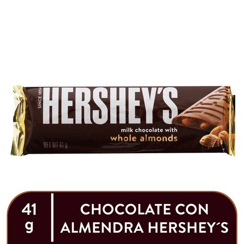 Chocolate Almendra Hersheys Milk 41gr