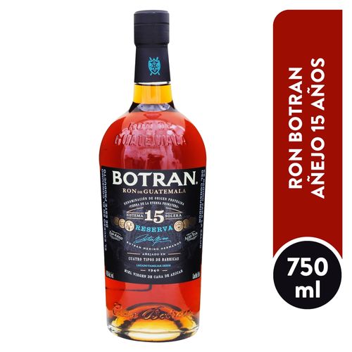 Ron Botran Reserva 15 Años - 750ml