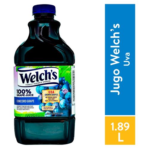 Jugo De Uva En Botella Welchs - 1892ml