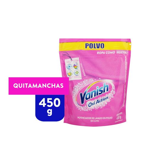 Quitamanchas Vanish en Polvo para Ropa de Color -450 g