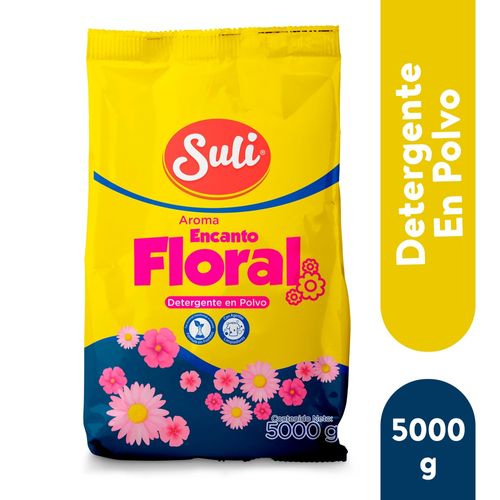 Detergente Polvo Suli Floral 5000Gr