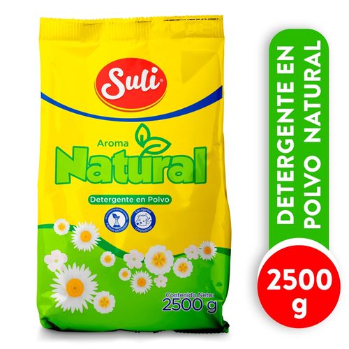 Detergente En  Polvo Suli Aroma Natural- 2500gr