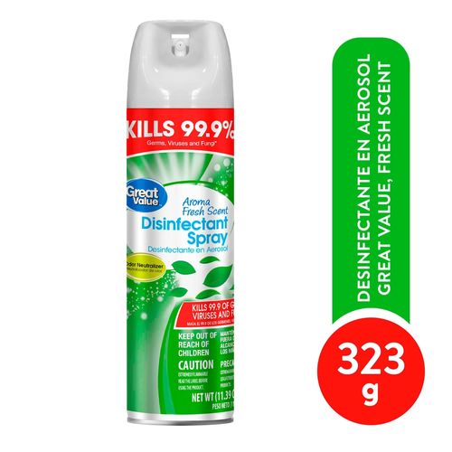 Desinfectante Great Value Fresh Scent 323gr