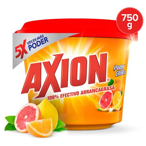 Lavaplatos Axión Poder Cítrico Pasta - 750g