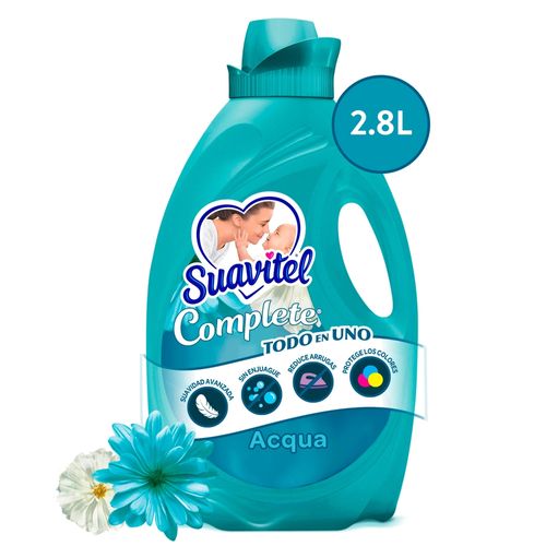 Suavizante De Telas Suavitel Complete Acqua - 2.8L