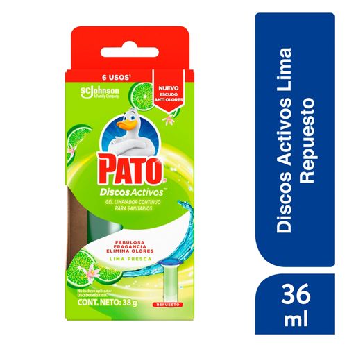 Gel Pato Discos Lima Fresca - 36ml