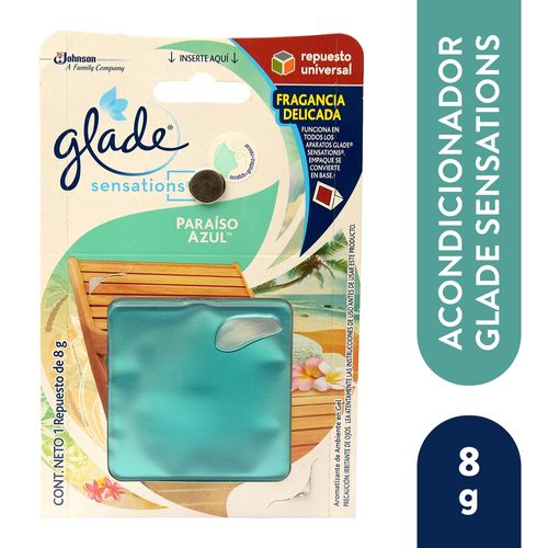 Ambiental Glade Repuesto Paraiso Azul -8gr