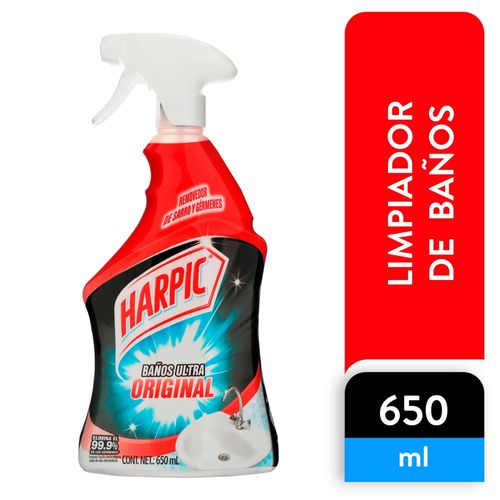 Limpiador De Baños Harpic Ultra Rociador - 650ml