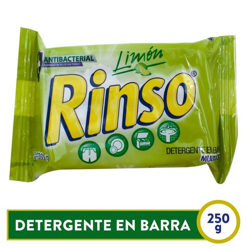 Lavaplato Rinso En Barra Limon 250gr