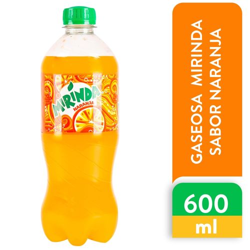 Gaseosa Mirinda Sabor Naranja Petit- 600ml