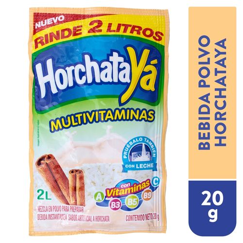 Jugo de Horchata Ya - 18gr