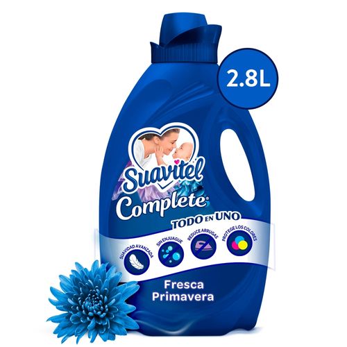 Suavizante De Telas Suavitel Complete Fresca Primavera - 2.8Lt