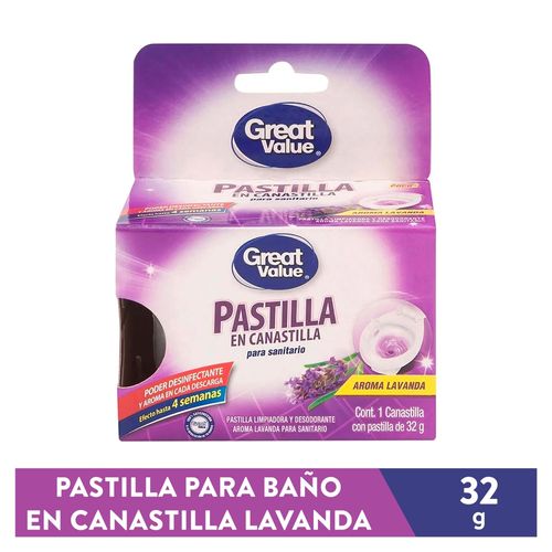 Pastilla Great Value Para Inodoro - 32gr