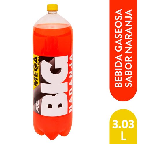 Gaseosa Big Naranja 3030 Ml