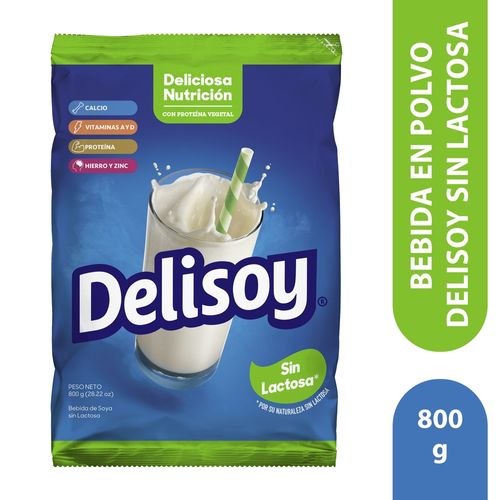 Delisoya deslactosada Bolsa 800gr