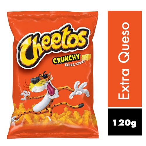 Snack Cheetos Crunchy Extra Queso - 120 g