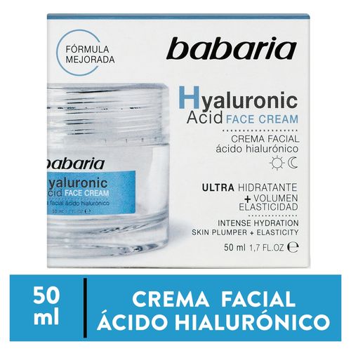 Crema Babaria  Facial Acido Hialu 50Ml