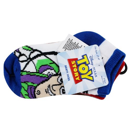 6 Pack Calceta Toy Story Disney 2 5T