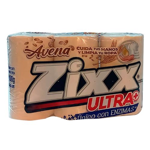 Jabon Zixx Avena 3pack Cilindro 1200 Gr