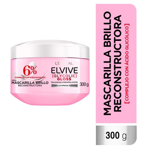 Tratamiento Elvive L'Oreal Paris Glycolic Gloss - 300 g