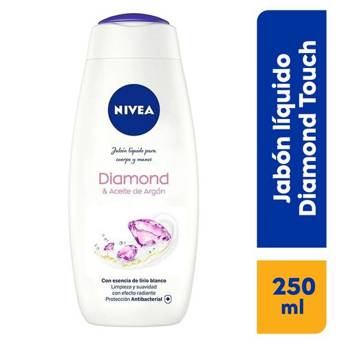 Jabón Líquido Nivea Diamond Touch - 500ml