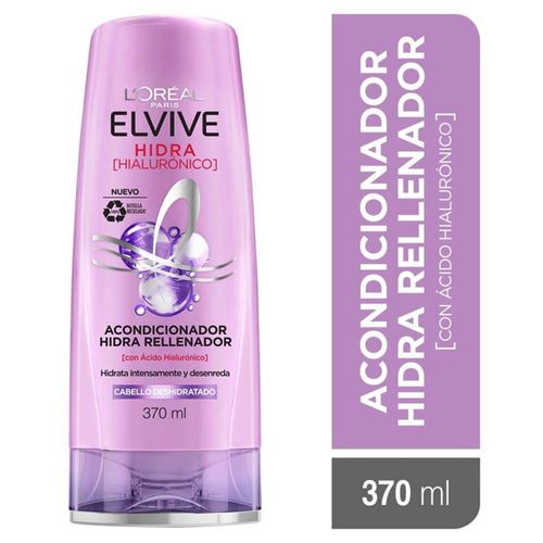 Acondicionador Hidra Rellenador L'Oréal Paris Elvive Hidra Hialurónico - 370ml