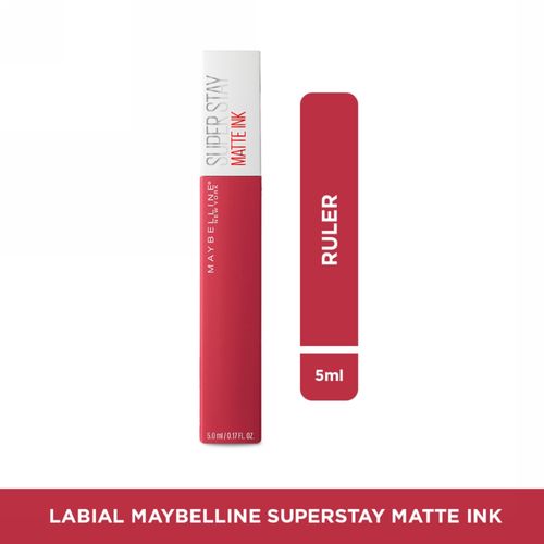 Labial Líquido Maybelline Superstay Matte Ink Ruler - 5ml