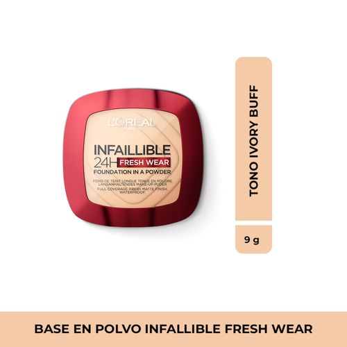 Base En Polvo Infalible 24H Fresh Wear Ivory Buff - 0.31oz