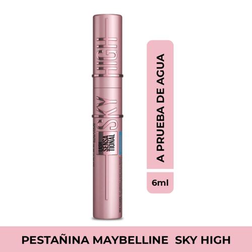 Máscara De Pestañas Maybelline Ny Lash Sensational Sky High A Prueba De Agua - 6ml