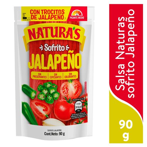 Sofrito Natura's Jalapeño - 90 g