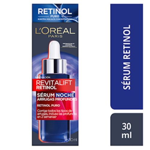 Serum Noche Antiarrugas L'Oréal París Revitalift Retinol - 30ml