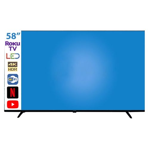 Televisor Hotline smart TV, 4K, Roku, HL58RK -58 pulgadas