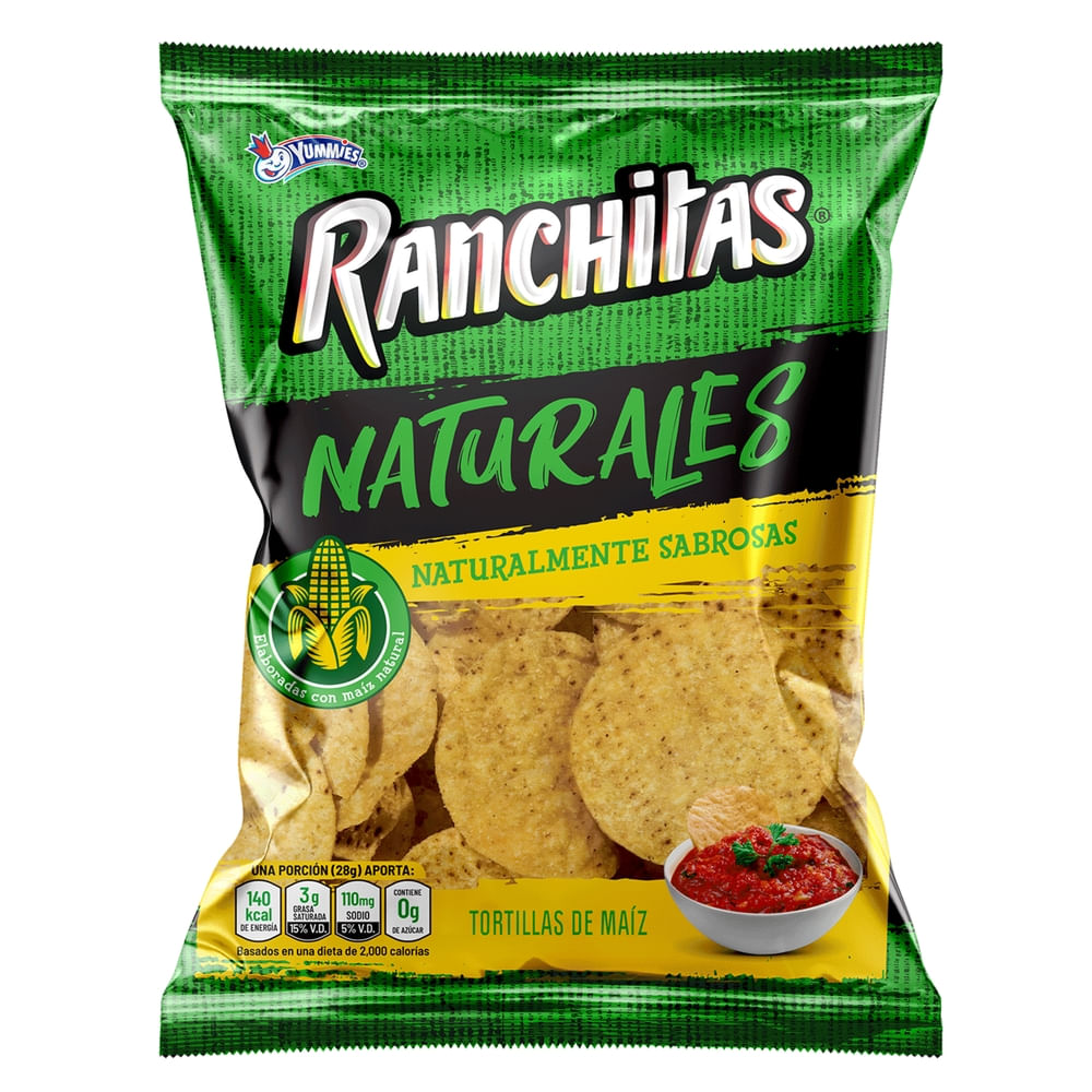 Ranchitas Yummies Naturales Bolsa -38g - Walmart | Honduras