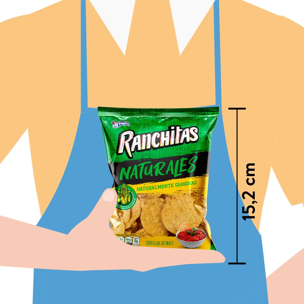 Ranchitas Yummies Naturales Bolsa -38g - Walmart | Honduras