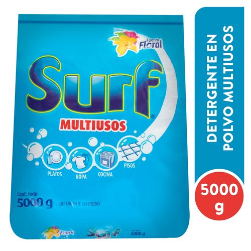 Detergente En Polvo Surf Fuerza Floral - 5000gr