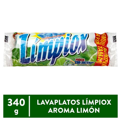 Lavaplatos Limpiox Limon Cilindro - 340Gr